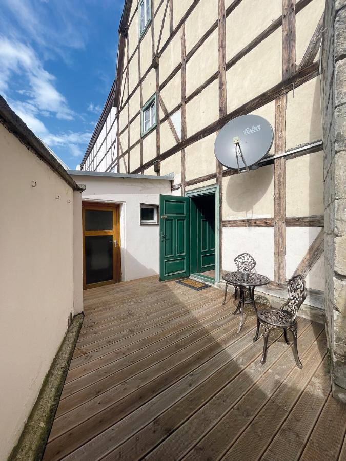 Ferienhaus Schuhhof Quedlinburg Exterior foto